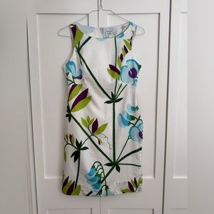 Elegant Marimekko for Anthropologie Floral Print Sheath Dress